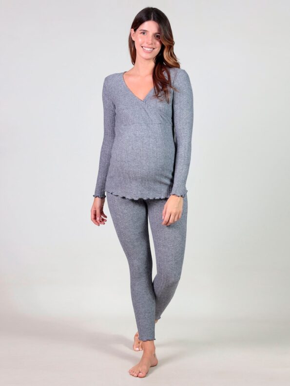 pijama-premama-lactancia-punto-gris-maminess