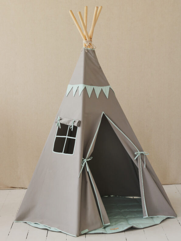 tipi-infantil-gris-guirnalda-menta-maminess-3