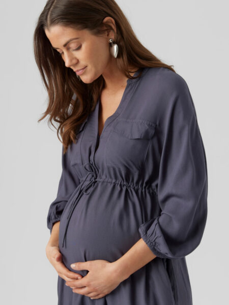 Look de oficina para embarazadas: vestidos premamá, ropa de