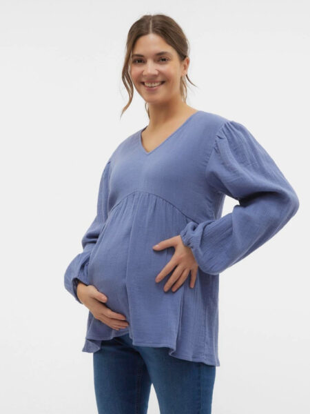  Camisón de lactancia para mujer, vestido de maternidad, vestido  de lactancia materna, ropa de dormir, Azul marino : Ropa, Zapatos y Joyería