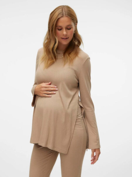 camiseta-lactancia-premama-gema-beige