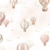 papel-pintado-infantil-globos-aerostaticos-rosa